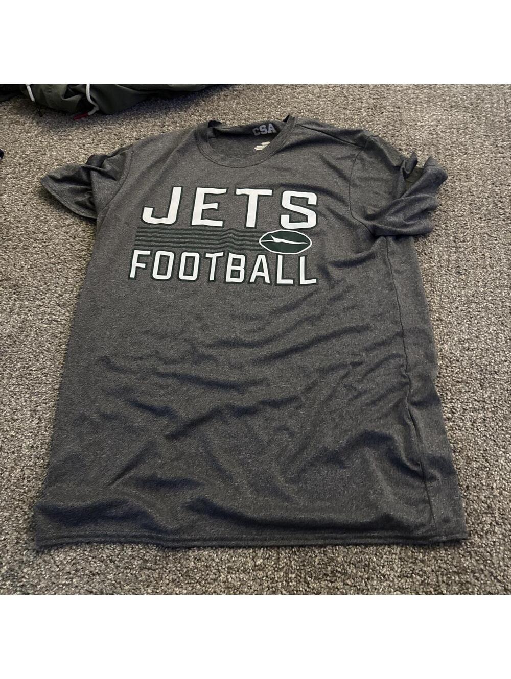 NFL Men's Grey and Black Tshirt